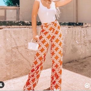 NWT Zara Printed Trouser-Pajama Pant